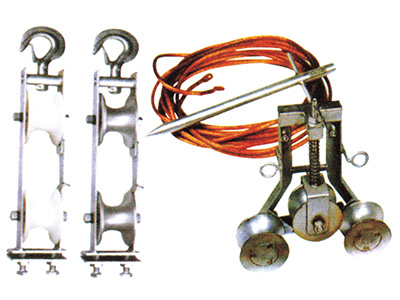 上扬下压、接地滑轮